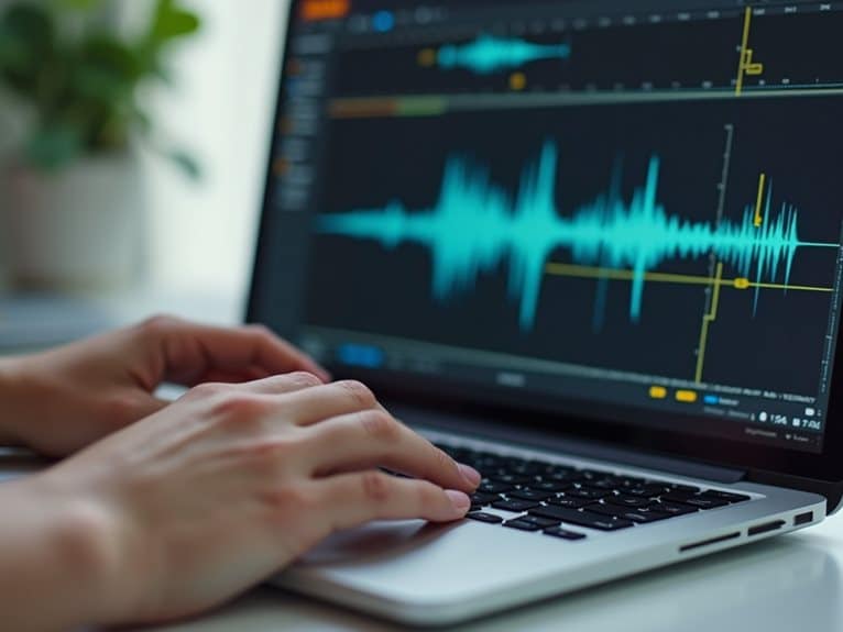 Audiobearbeitung für Präsentationen