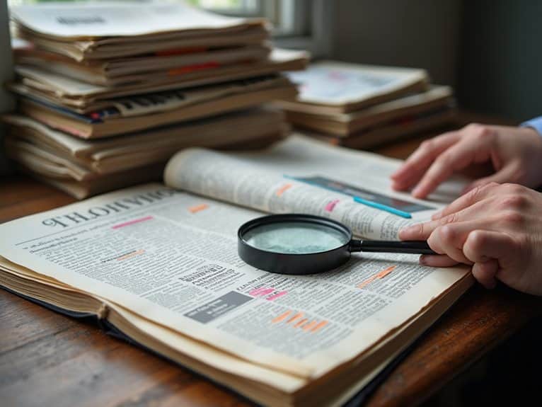 gründliche Zeitschriftenrecherche erforderlich